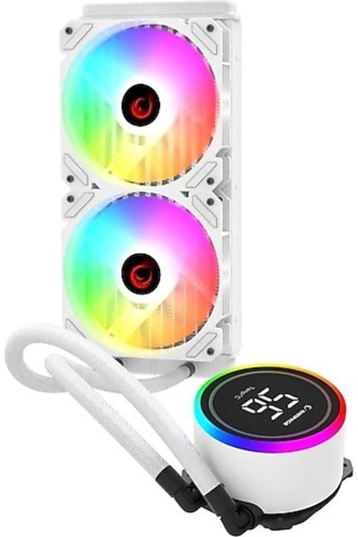 Genel Markalar RAMPAGE HELIOS C15 BEYAZ 12CM FAN SICAKLIK GÖSTERGELİ İNTEL LG...
