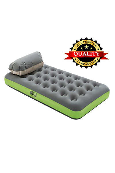 TSUMAB Pavillo Premium Inflatable Air Mattress with Pillow – Single Size