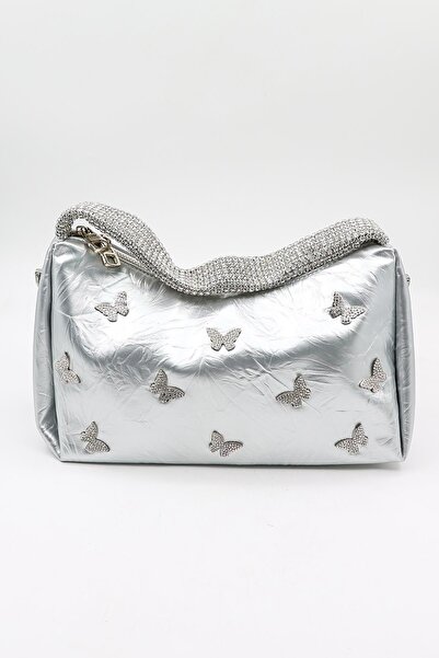 KRISTE BELL حقيبة نسائية أنيقة من ماركة مستوردة مع إكسسوارات على شكل فراشة وم...