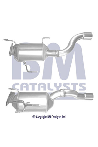 BM CATALYSTS Филтър за сажди/частици, изпускателна система, Audi Q7, Porsche ...