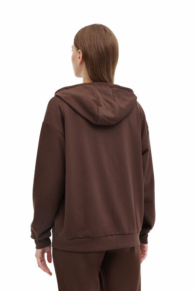 lumberjack 5W Wb Carla-H Gınsen 5Pr Коричнева жіноча кофта A102031375