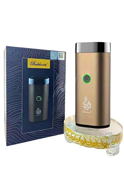 Generic مبخرة كهربائية قابلة لإعادة الشحن ومحمولة باللون البني