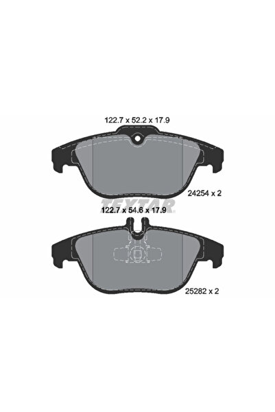 Krieger Set Placute Frana Frana Disc Mercedes-Benz C-Class/E-Class/Glk-Class