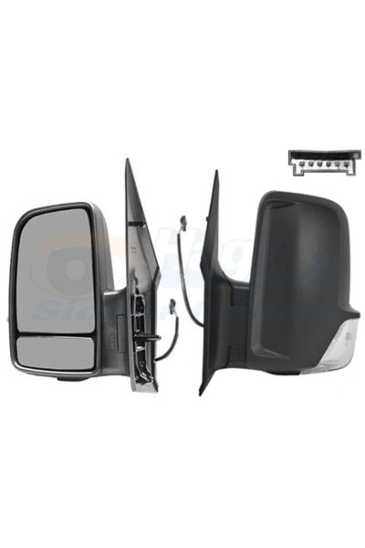 VAN WEZEL Oglinda Exterioara Stanga Mercedes-Benz Sprinter 3,5-T Bus/Sprinter...