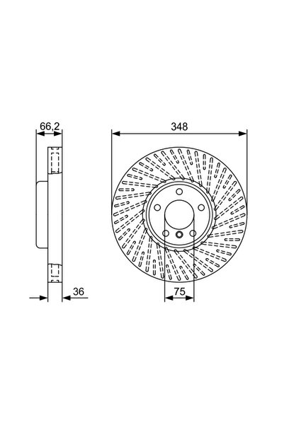 Bosch Disc Frana Bmw 5/6/7
