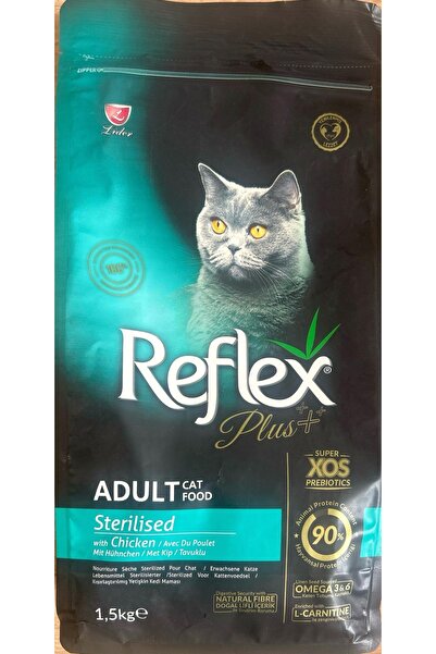 Reflex Plus Cat Adult Sterilised 1,5 Kg - Kısırlaştırılmış Tavuklu Premium