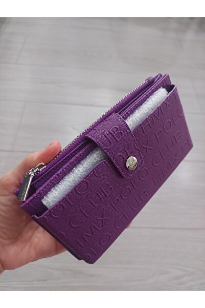 Polo Rose Purple Wallet (with Phone Compartment)