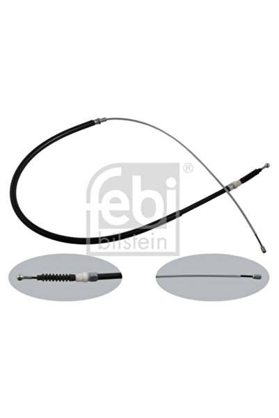 FEBI BILSTEIN Cablu Frana De Parcare Spate Stanga Vw Touran