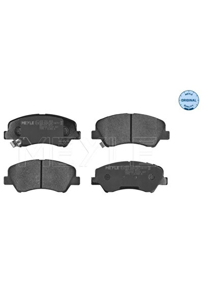 MEYLE Комплект спирачни накладки за преден мост, дискови спирачки Hyundai Acc...