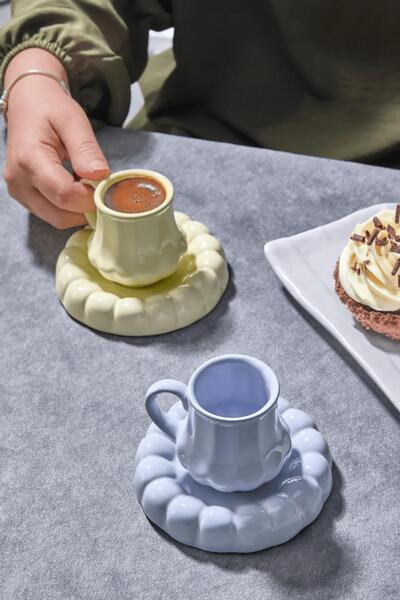 İLİVA 2-Person Coffee Cup Set - Modern Luxury Gift Design