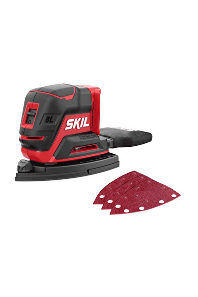 Skil Slefuitor delta Skil, cu vibratii, un varf delta rotativ, trei foi de sl...