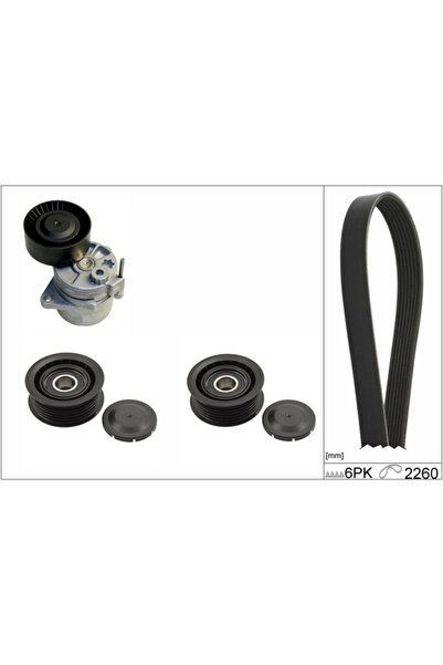 FAG Set Curea Transmisie Cu Caneluri Mercedes-Benz C-Class/Clk/E-Class