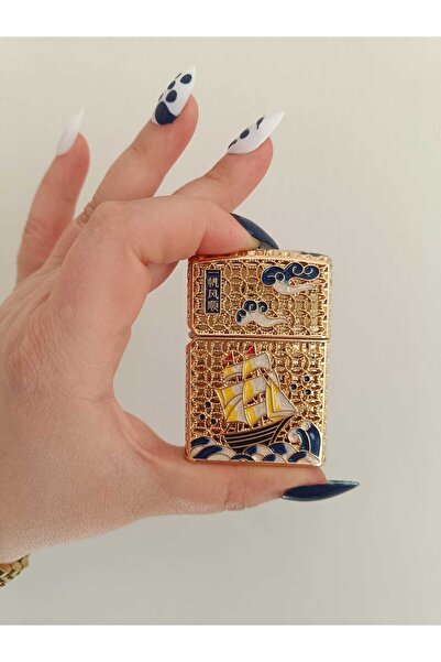 HK GİFT SHOP Full pirinç benzinli çakmak