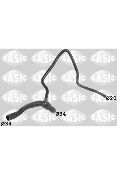 SASIC Lower Radiator Hose Left Opel Astra G