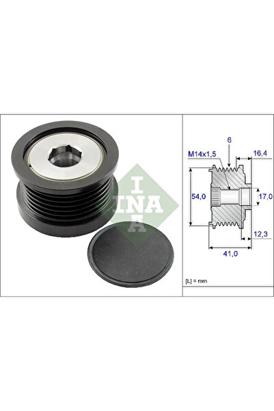 FAG Система за генератор на свободен ход Alfa Romeo Giulietta Fiat 500L/500X