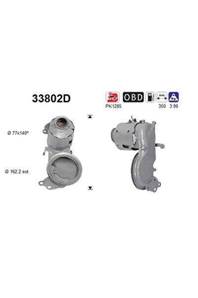 As Catalizator Audi A3 Seat Leon