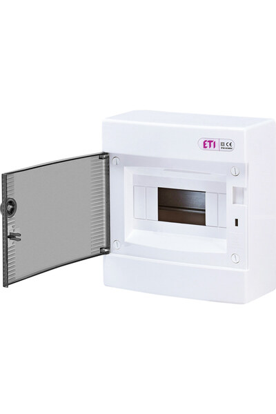 Other Tablou de distribuție aparent cu 8 module IP40, ușă transparentă ECT8PT