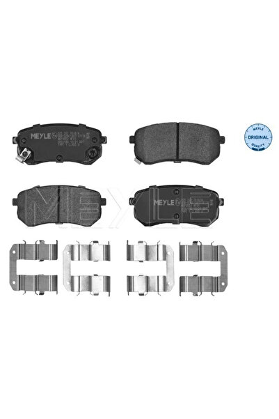 MEYLE Set Placute Frana Frana Disc Puntea Spate Hyundai I10 1 Kia Picanto 1/P...