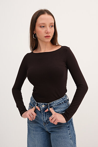 Addax Uzun Kollu Basic Bluz B1846