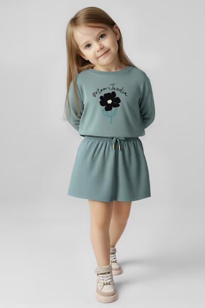 MAYORAL 4927-55 ΠΡΑΣΙΝΟ ΦΟΡΕΜΑ 4/9 ΕΤΩΝ