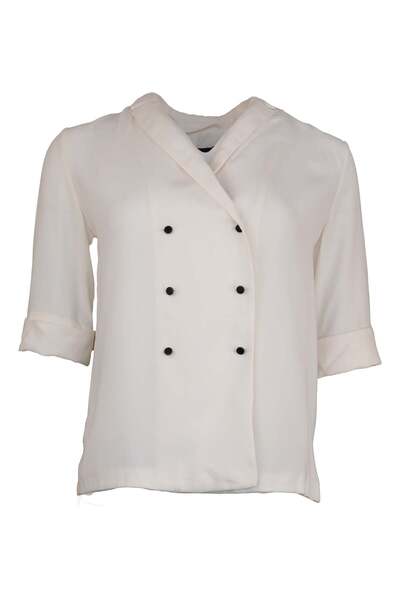 Vero Moda Hebe White jacket - L, White, 100% polyester