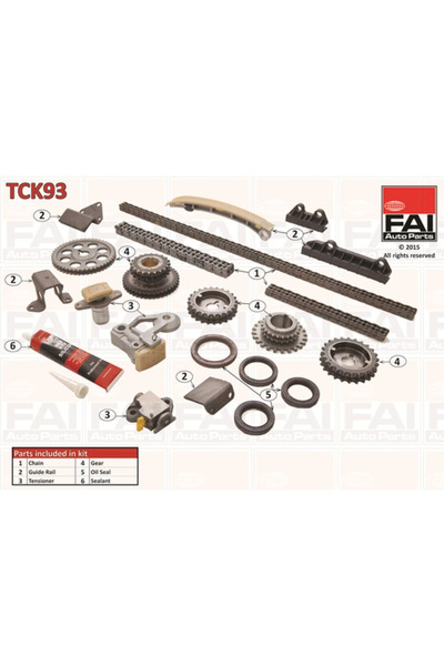 FAI AUTOPARTS Chit Lant De Distributie Deasupra Suzuki Vitara