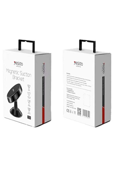 Yesido حامل هاتف للسيارة C56 بقاعدة شفط مغناطيسية - أسود