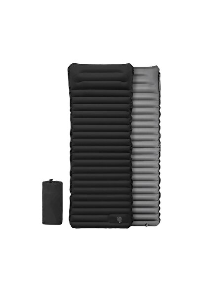 Tradeo مرتبة تخييم قابلة للنفخ مع وسادة هوائية خفيفة الوزن ومقاومة للماء ووسا...