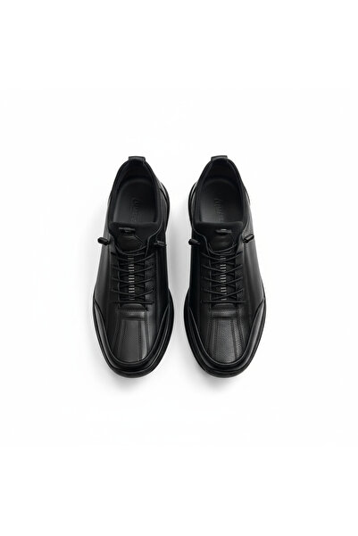 SHOUGO Πλήρως ορθοπεδικά έξυπνα παπούτσια με κορδόνια από γνήσιο δέρμα