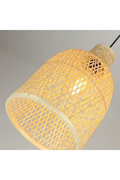 HAMER Modern single straw pendant lamp, 25 cm diameter