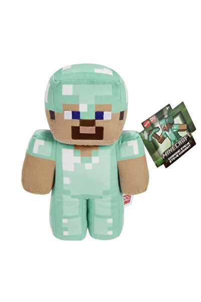 MINECRAFT PLUSH FIGURINE DIAMOND STEVE 20CM