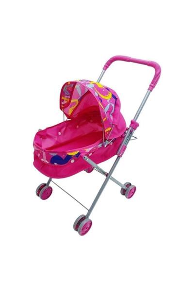 Tıfıl Toys Katlanabilir Metal Pusetli Bebek Arabası
