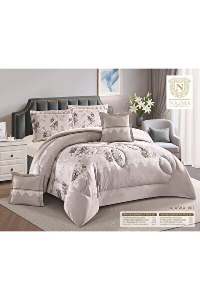 MW مفرش الاسكا نفرين شتوي بأفضل الخامات يستخدم وجهين وجه فرو الأرنب وجه مخمل ناعم مقاس 250*230