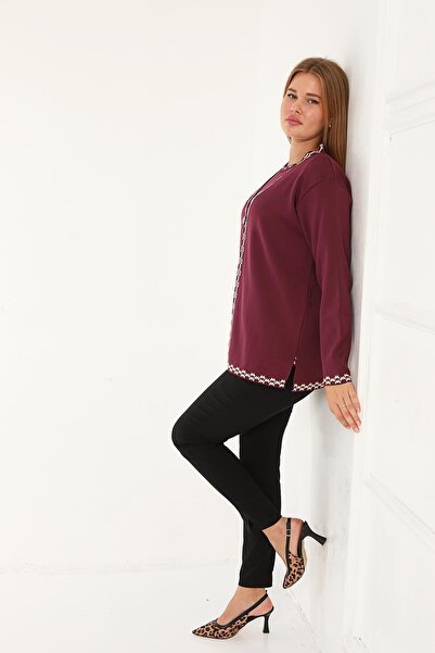 Lanze Knitwear Double Set Cardigan and Blouse