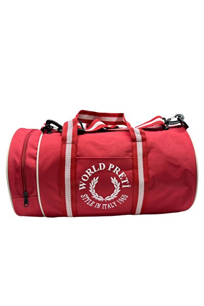 sç Saraçoğlu Çanta Silindir Günlük Unisex Spor Fitness & Spa Seyehat Çantası İmpertex (45x26x23)