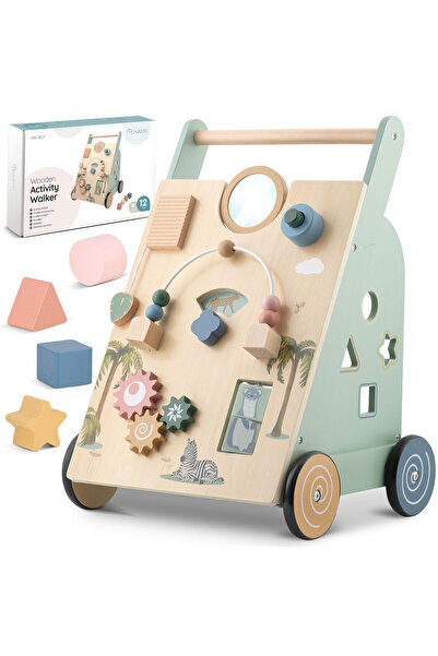 Other Drewniany chodzik pchacz NK-857 Nukido