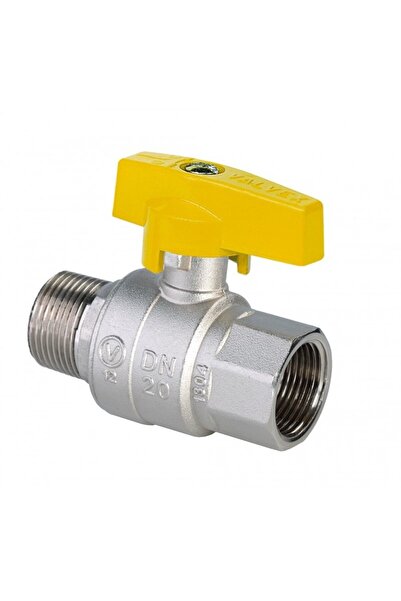 Other Robinet cu bilă pentru gaz nichelat cu fluture din aluminiu MAI versiun...