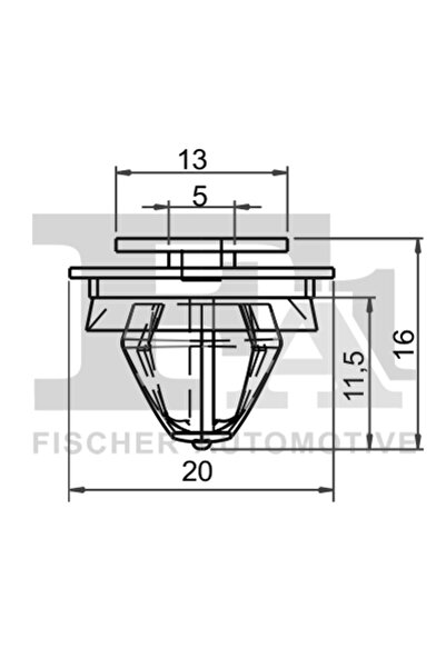 FA1 Clips Acoperire Decorativa Si Protectie Vw Transporter T5 Caroserie