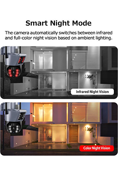 MagExpert Dual 4G surveillance camera with solar panel and 355° rotation, 6MP, phone control, 1080p