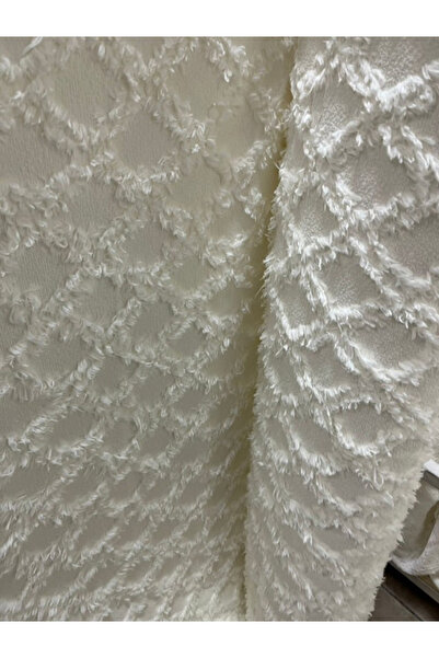 KAYALI HOME Pamuklu Ponpon Pike/Örtü/Yastık/Kırlent Kumaşı En 260 cm