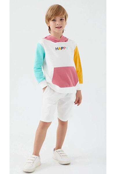 Rolypoly Men's child bermude set - cream