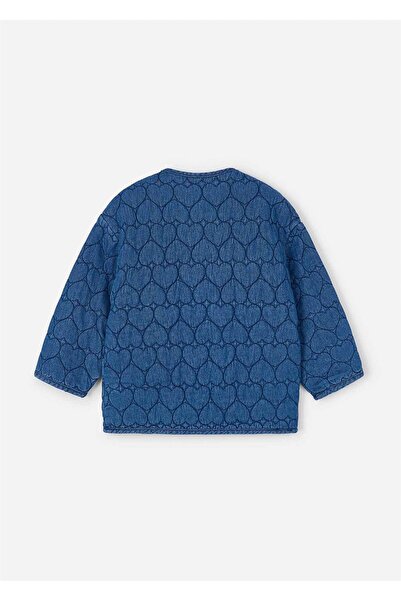 MAYORAL Jachetă din denim matlasată pentru fete, albastru 4442