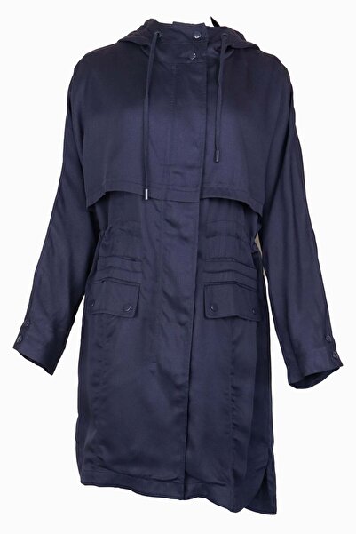 Vero Moda Soap Dark Blue Coat - M, Dark Blue, 100% regenerated cellulose