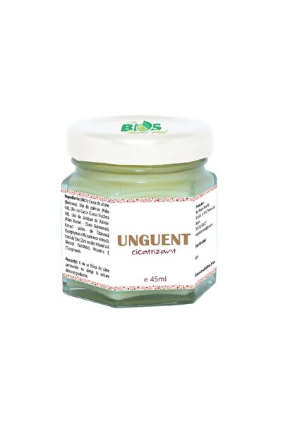 Bios Mineral Plant Unguent Cicatrizant, 99% ingrediente naturale, 45 ml
