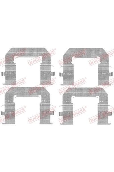 QUICK BRAKE Set Accesorii, Placute Frana 109-1776 Chevrolet Malibu Opel Astra...