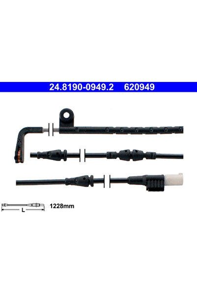 Ate Senzor De Avertizare Uzura Placute De Frana Land Rover Range Rover Sport 1