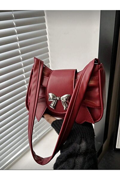 Clariss Red Bag with Bow