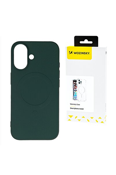 Other Husă pentru Samsung Galaxy S25 Ultra Liquid Silicon Case MagSafe - zielone