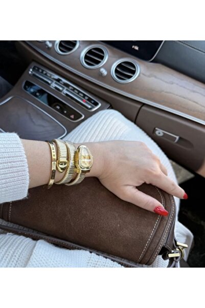 Clariss Snake Model Stylish Wrist Watch