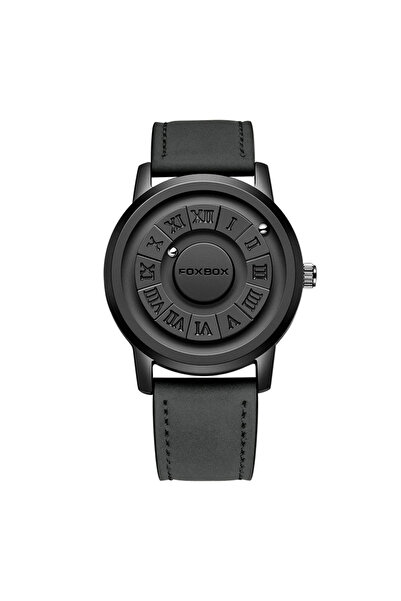 Foxbox Ceas bărbătesc Fox Box Creative Quartz Casual Magnetic Analog Modă Piele